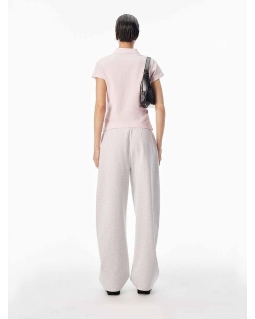 Polo Algodón Alexander Wang de color Pink