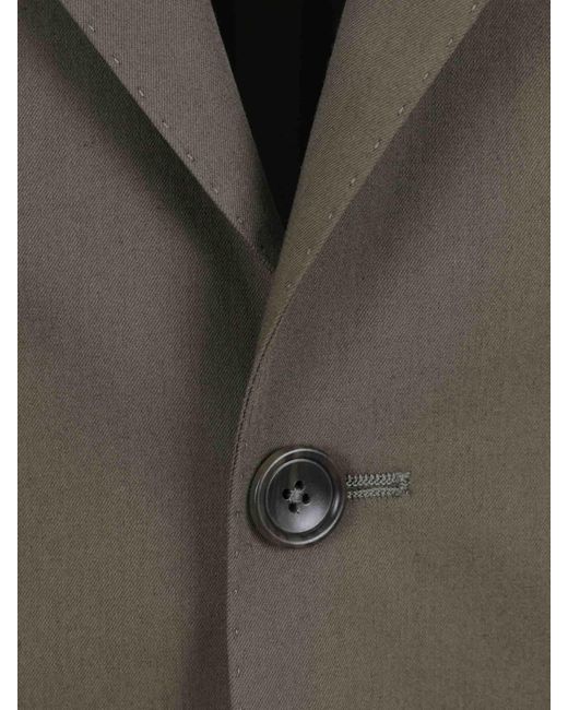 Tagliatore Gray Classic Straight Suit for men