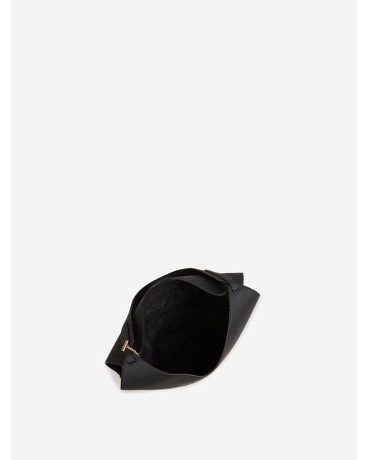 Khaite Black Mini Lotus Bag
