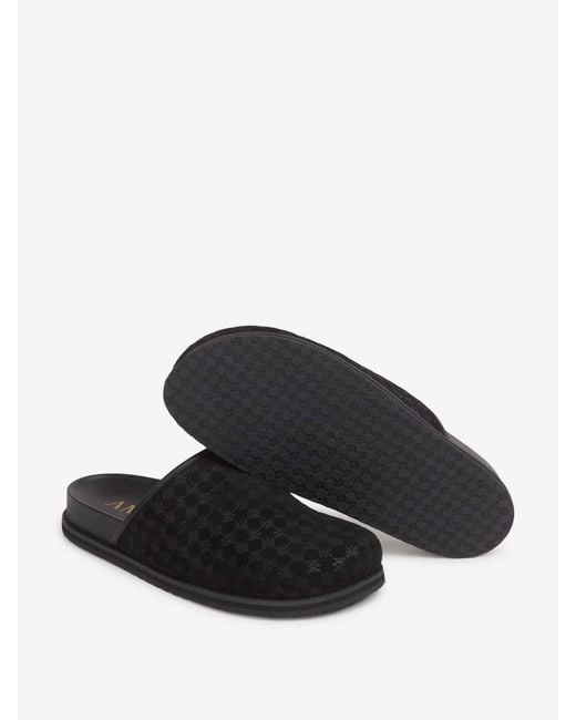 Amiri Black Monogram Clogs for men