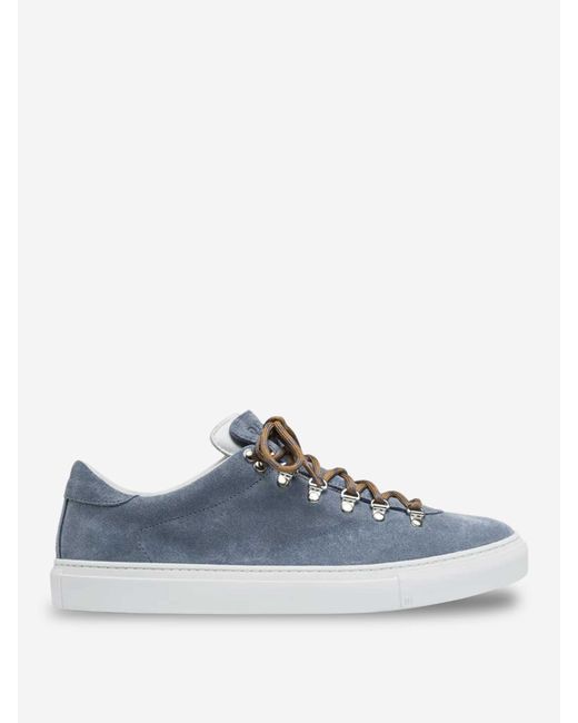 Diemme Blue Morastica Low Sneakers for men