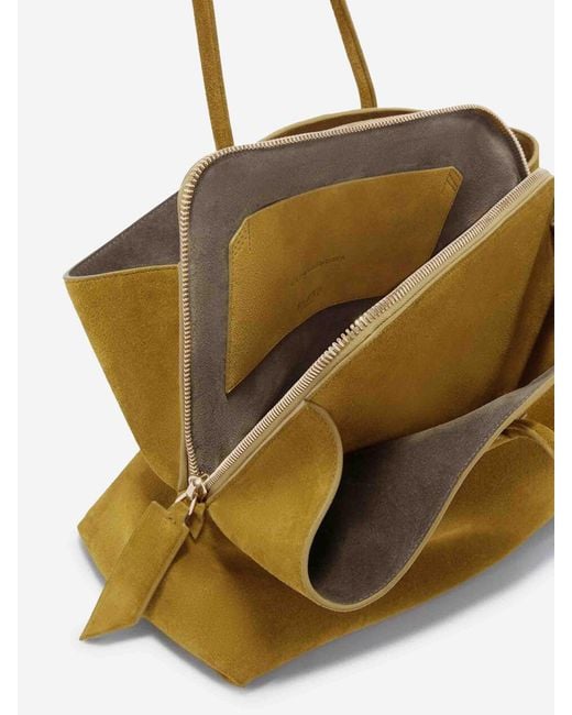 The Attico Metallic La Passeggiata Medium Bag