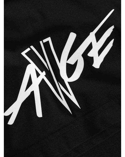 Moncler x A$AP ROCKY Black Round Neck T-Shirt for men