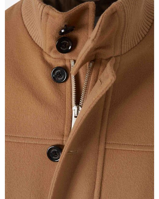 Lardini Brown Cashmere Wool Casual Jacket for men
