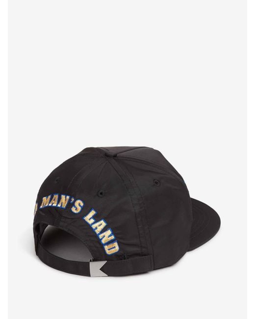Rhude Blue Cotton Cap for men