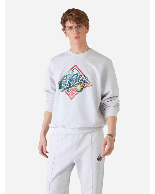 Sudadera Casa Way World Series Casablanca de hombre de color White