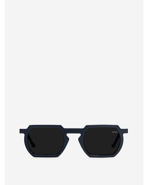 VAVA Eyewear Black Rectangular Sunglasses for men