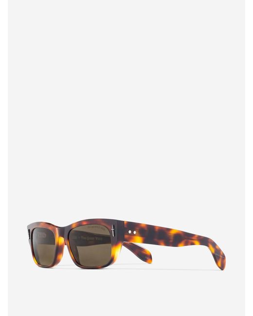 Cutler & Gross Multicolor Dagger Rectangular Glasses for men