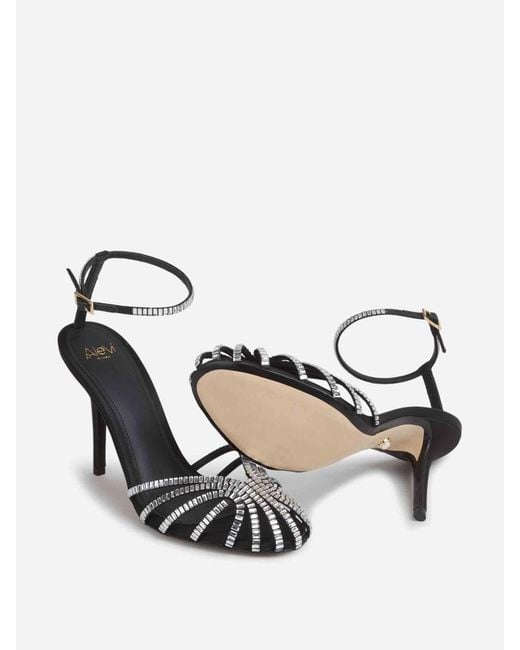 ALEVI White Penelope Xtal Sandals