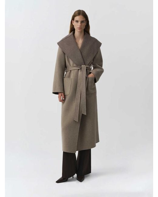 Jonathan Simkhai Brown Allura Long Coat