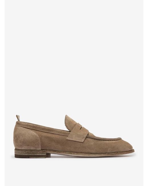 Officine Creative White Solitude 001 Loafers for men