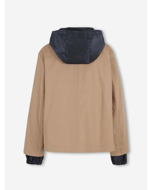 Veste Technique Réversible Herno en coloris Natural
