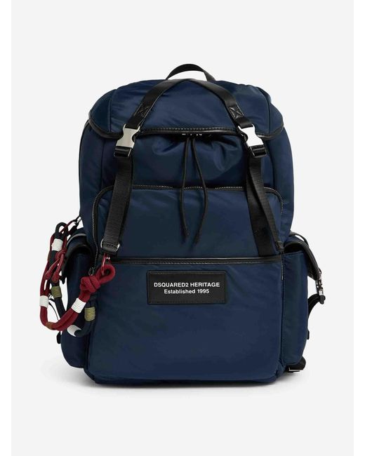Zaino Heritage di DSquared² in Blue da Uomo