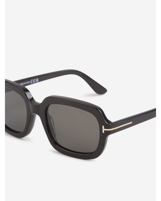 Tom Ford Gray Wool Sunglasses 02