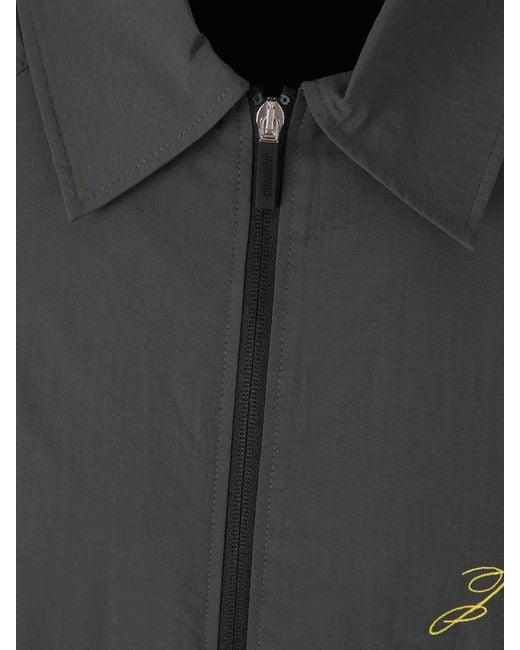 Jacquemus Black Logo Technical Jacket for men