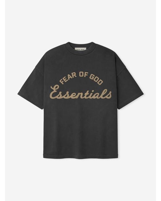 Fear Of God Black 90S Training T-Shirt for men