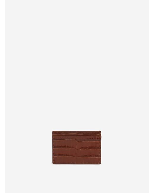 Tom Ford White Leather Cardholder for men