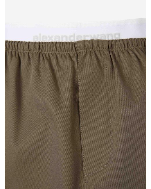 Alexander Wang Green Mini Skirt