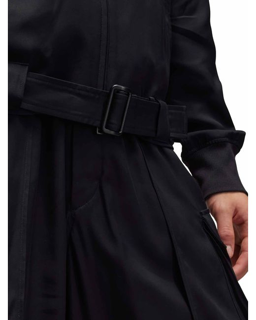Y-3 Kapuzenpullover Aus Viskose in Black für Herren