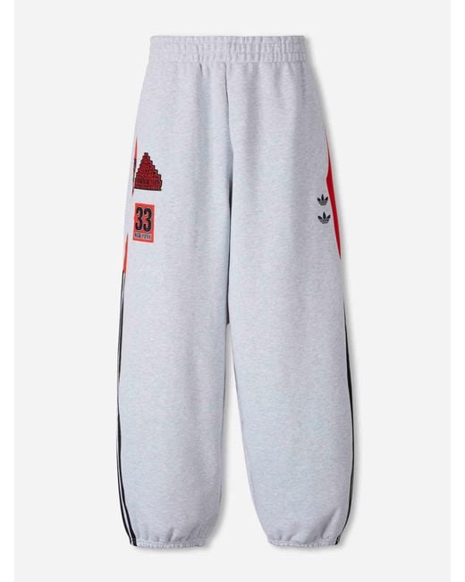 ADIDAS X WILLY CHAVARRIA Blue Fleece Joggers for men