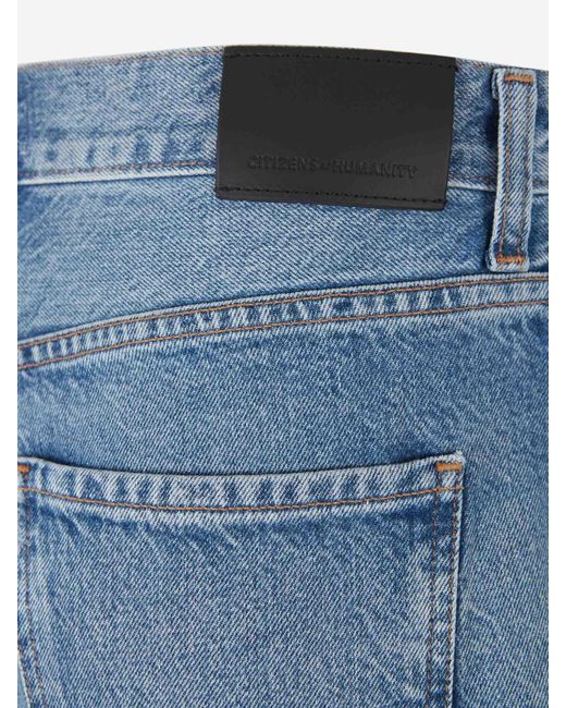 Citizens of Humanity Blue Annina Straight Jeans