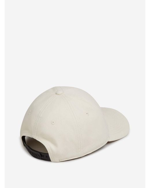 Palm Angels Natural Cotton Cap With Logo for men