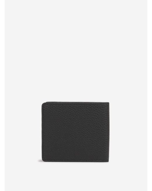 Brioni Black Leather Wallet for men