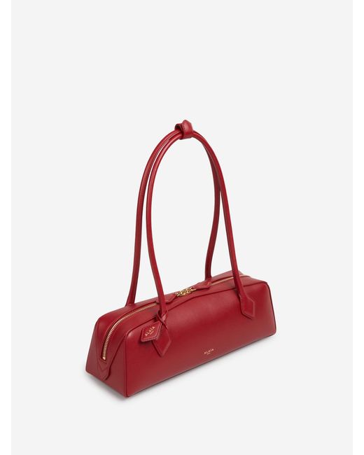 Alaïa Red Medium Le Teckel Bag