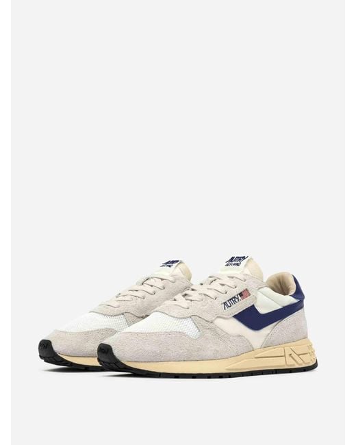 Autry Blue Reelwind Low Sneakers for men