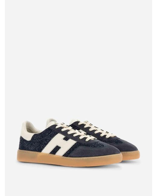 Hogan Blue Flat Sneaker, for men