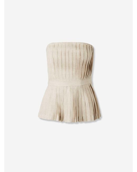 ANDRES OTALORA Natural Charming Top