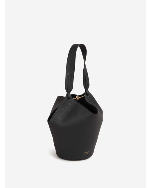 Khaite Black Mini Lotus Bag