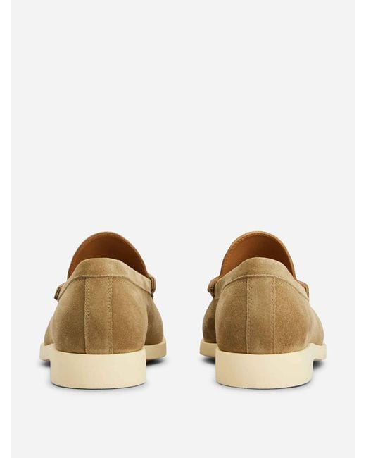 Tod's Natural Suede Loafers for men