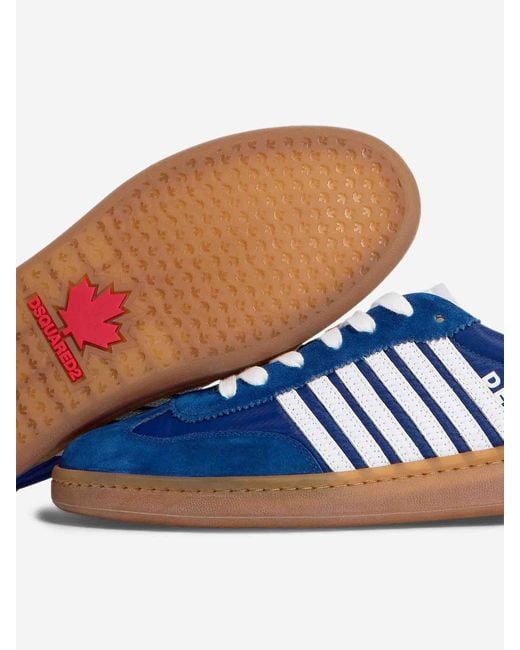DSquared² Blue Boxer Sneakers for men