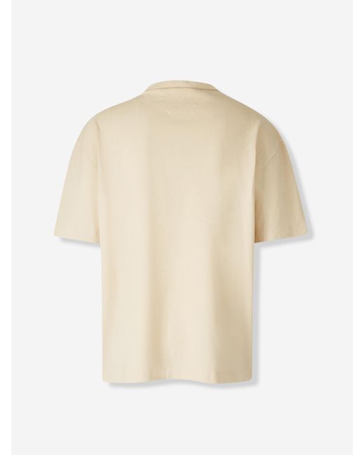 T-Shirt Collo Rotondo di Maison Margiela in White da Uomo