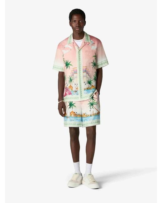 Casablanca Multicolor Printed Shirt for men