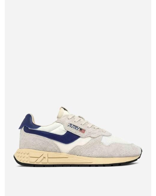 Autry Blue Reelwind Low Sneakers for men