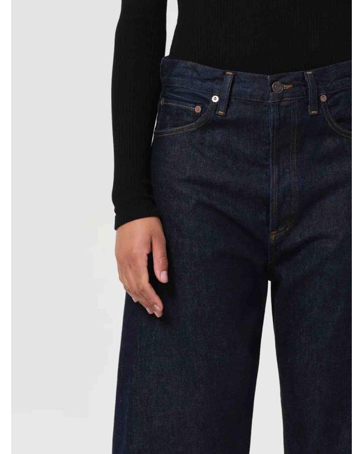 Agolde Blue Luna Pieced Jeans