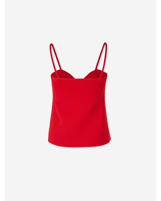 Cult Gaia Red Top Point Lennon