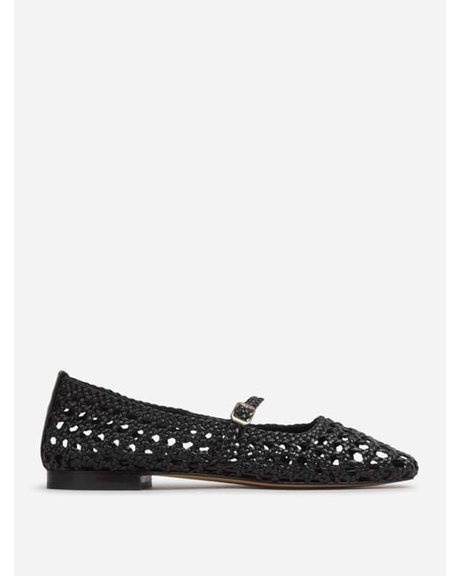 Souliers Martinez Black Mary Jane Paris Ballerinas