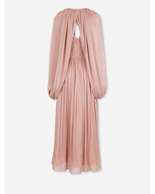 Costarellos Pink Maxi Dress Fayla