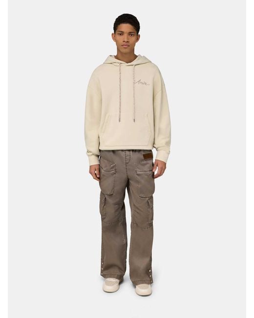 Amiri Natural Ma Quad Hoodie for men