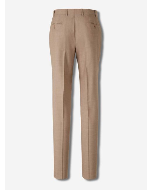 Canali Natural Formal Wool Pants for men