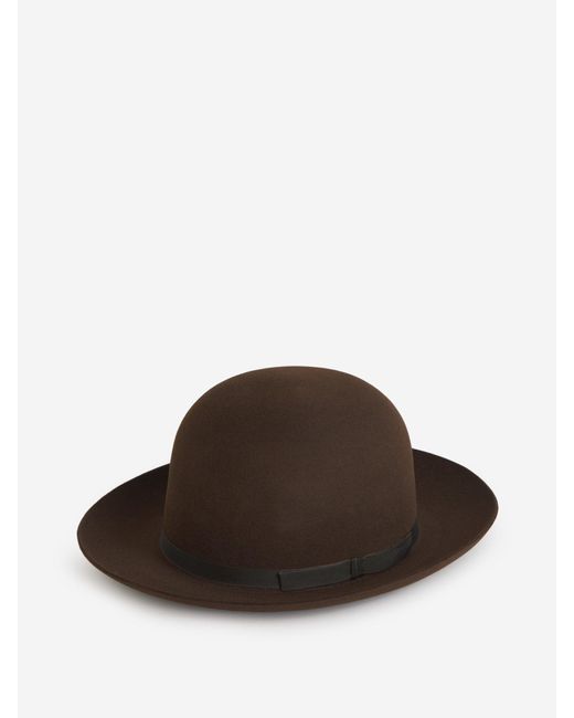 Lock & Hatters Brown York Fedora Hat for men