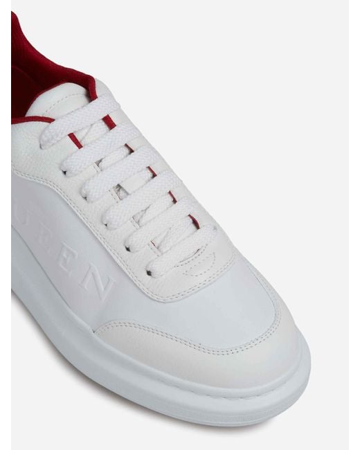 Sneakers Oversized Logo Alexander McQueen pour homme en coloris White
