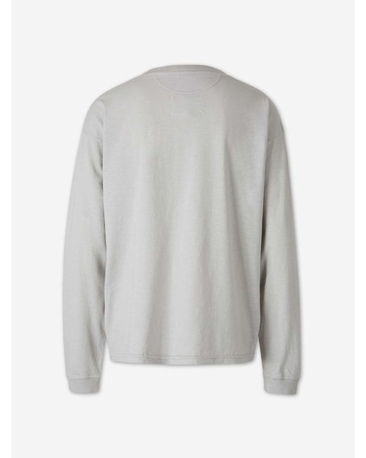 Maison Margiela Gray Crew Neck T-Shirt