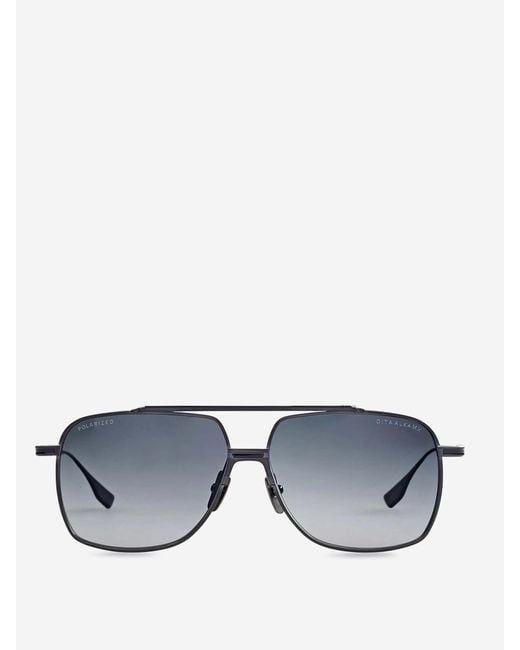 Dita Eyewear Gray Aviator Sunglasses for men
