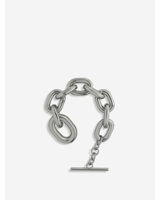 Rabanne White Xl Link Bracelet