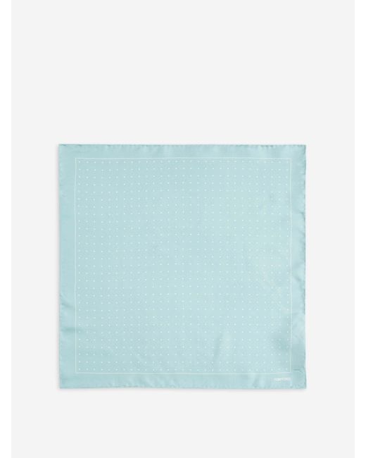 Tom Ford Blue Silk Pouch for men