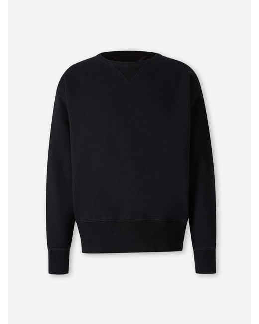 Sudadera Cuello Redondo Maison Margiela de hombre de color Black